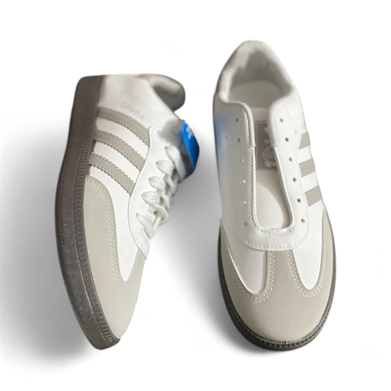 Samba white & grey