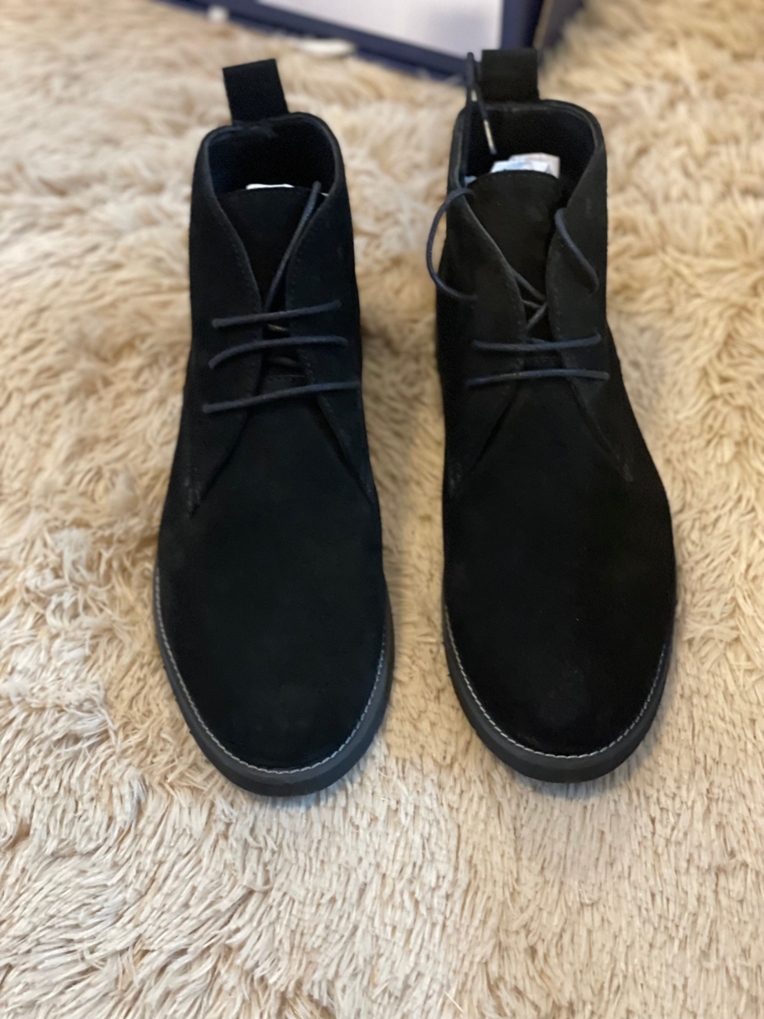 Chelsea suede long shoes