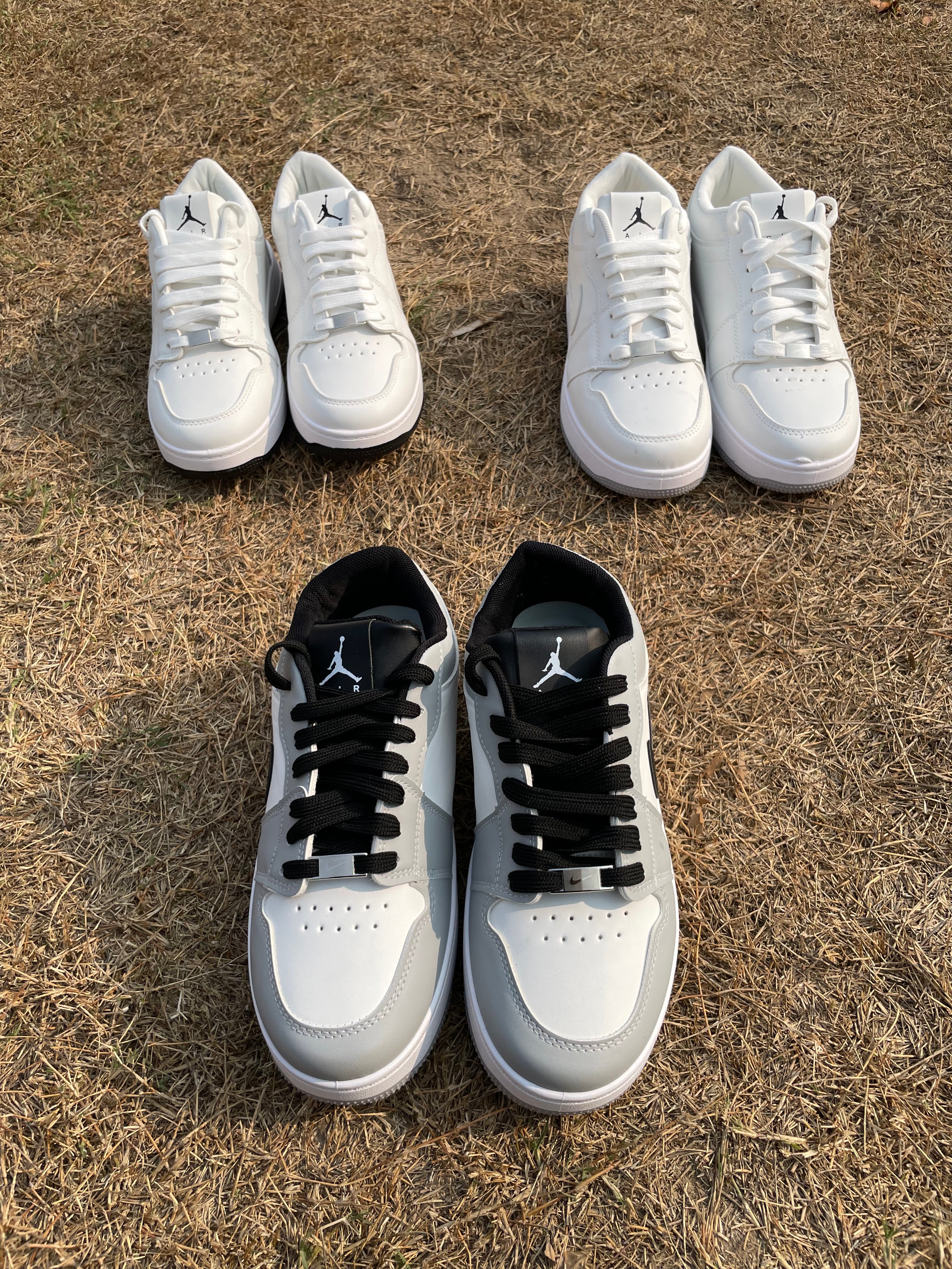 Sneaker white and grey