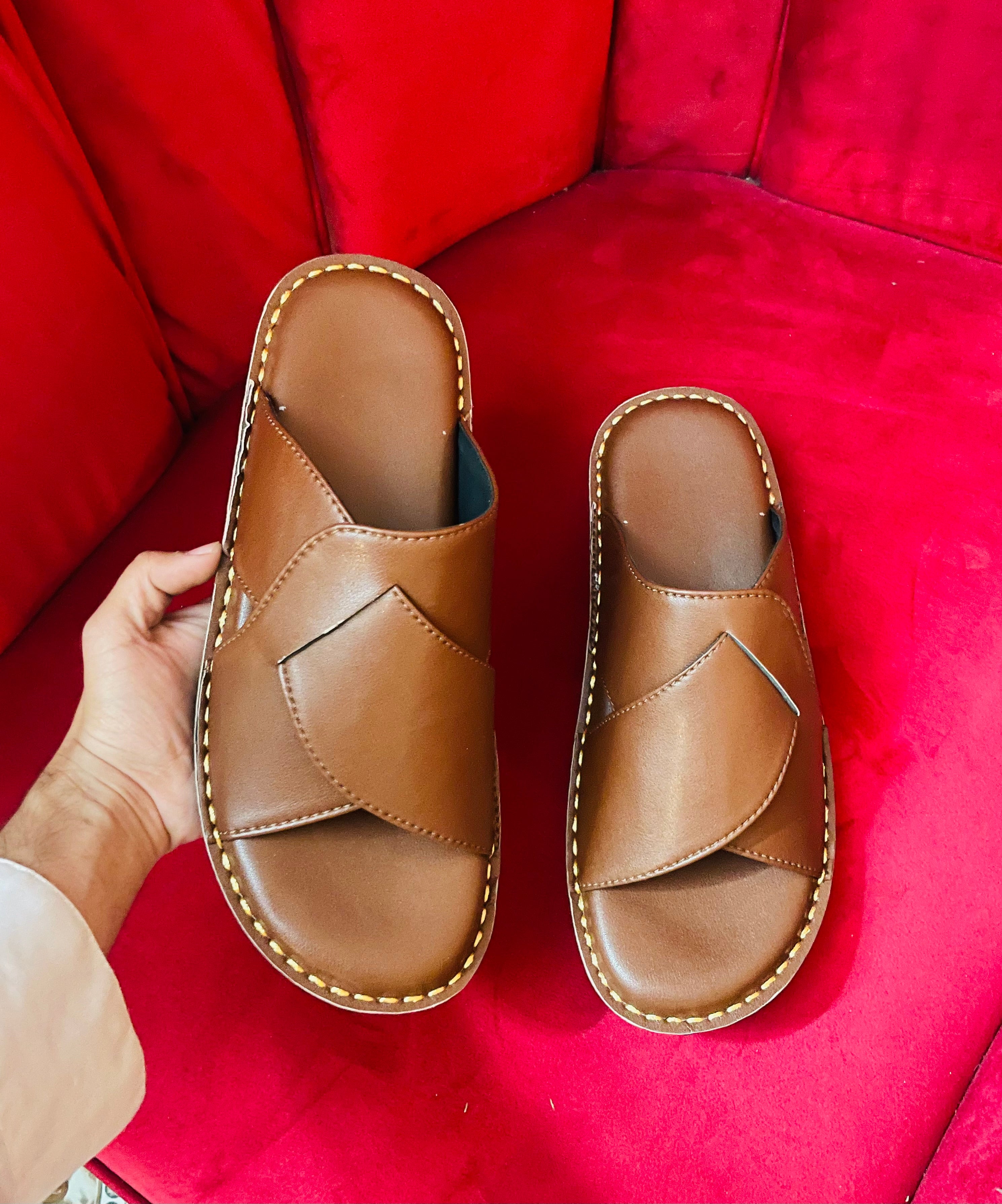 Slipper brown
