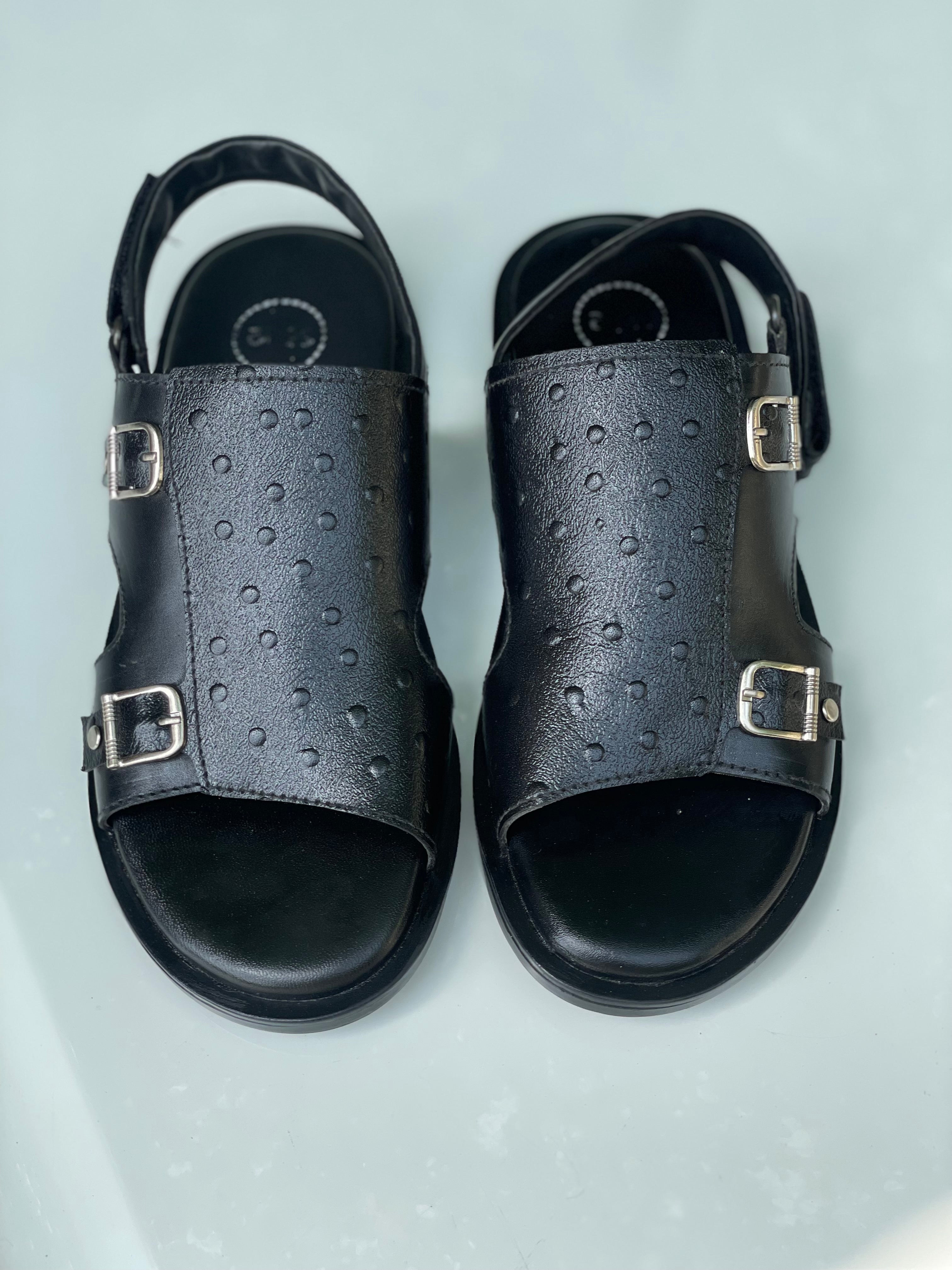 Leather sandle