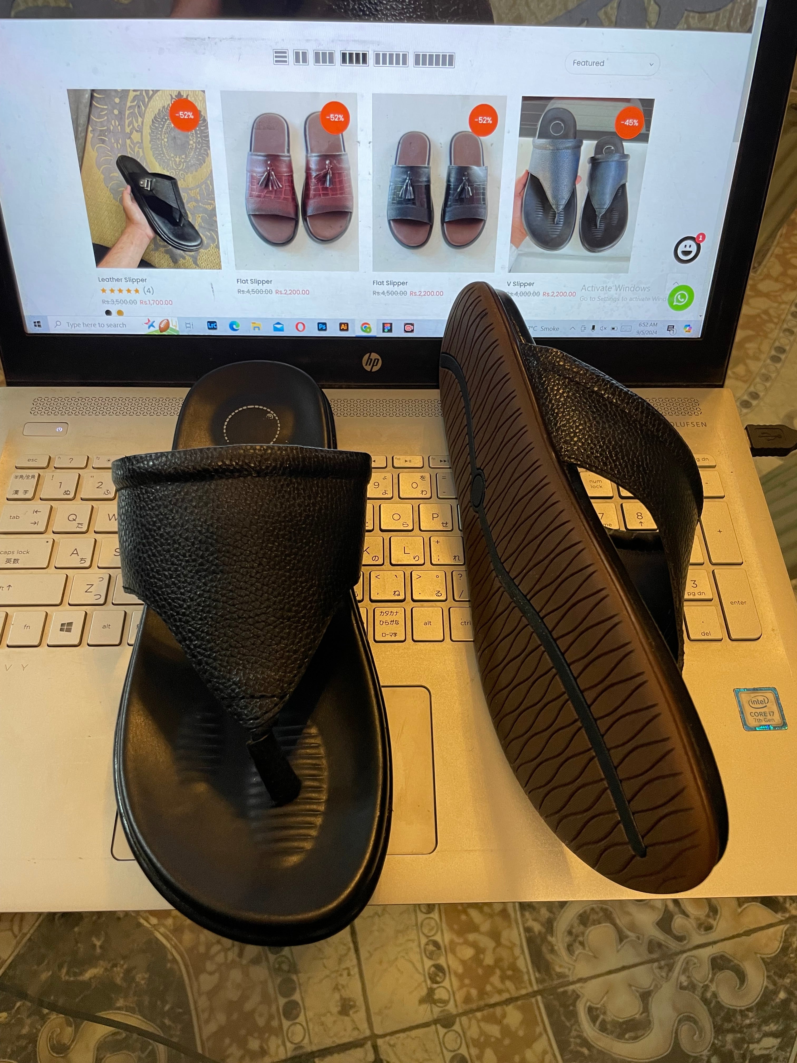 V slipper