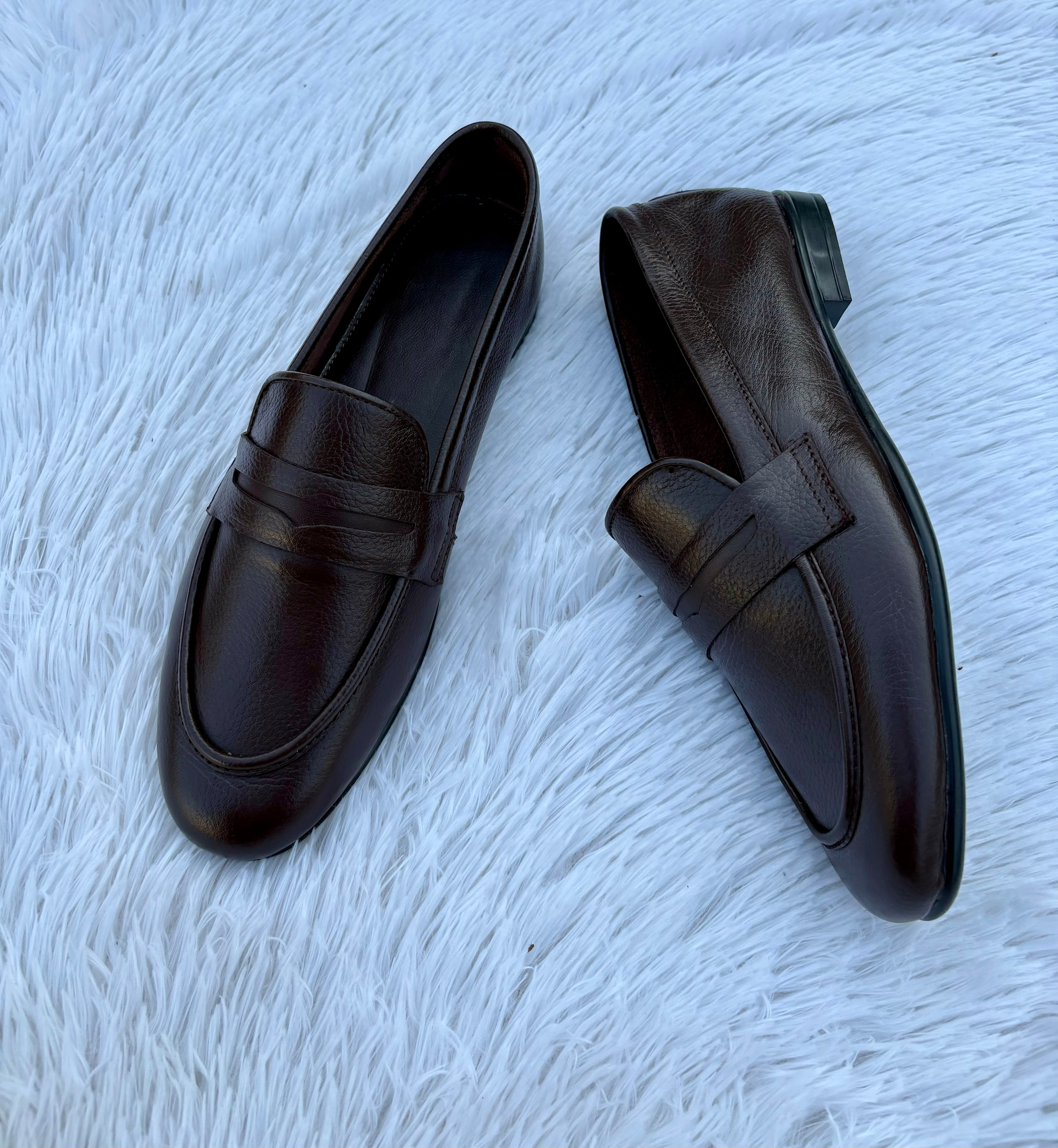 Pocket leather shoe br