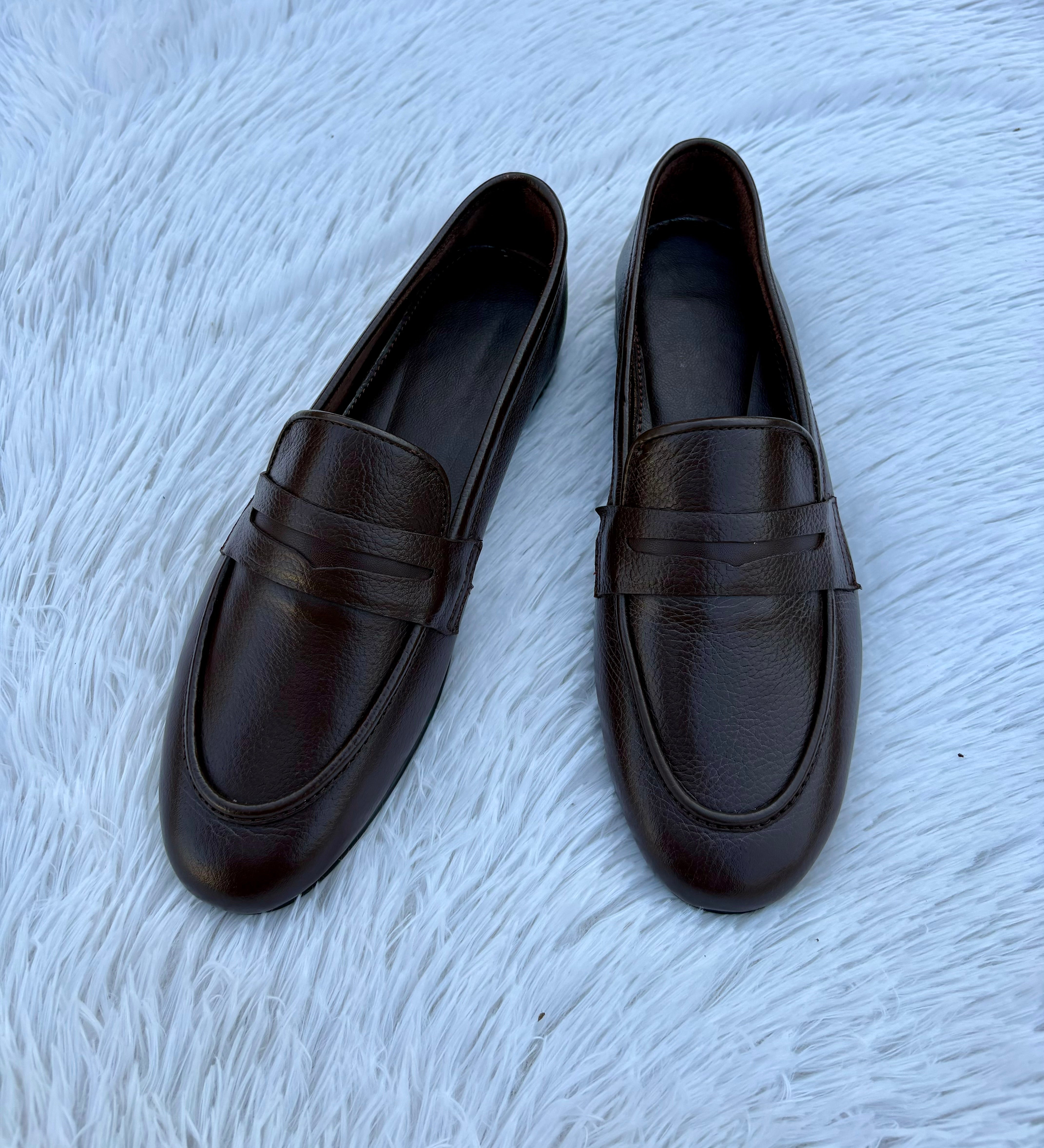 Pocket leather shoe br